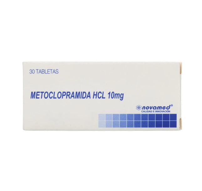Metoclopramida Hcl 10 Mg 30 Tabs