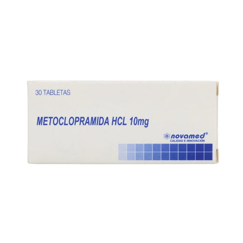 Metoclopramida Hcl 10 Mg 30 Tabs