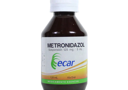 Metronidazol 125 Mg Suspension 120 Ml Ecar