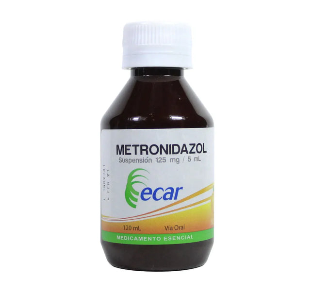 Metronidazol 125 Mg Suspension 120 Ml Ecar