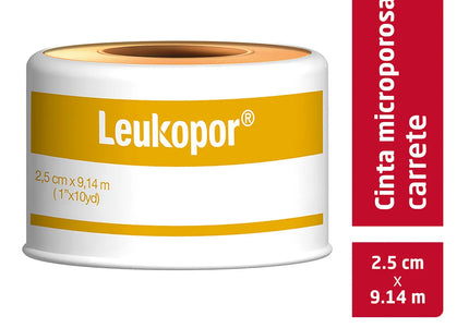 Esparadrapo Leukopor Piel 1X10 Tarjeta