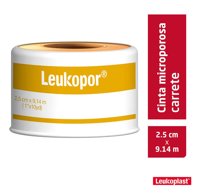 Esparadrapo Leukopor Piel 1X10 Tarjeta