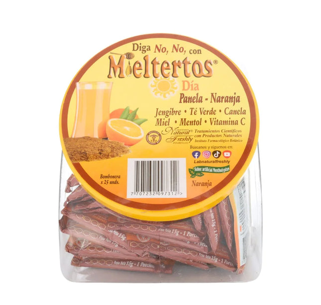 MIELTERTOS GRIPA DIA NARANJA 25SBS+BOMBONERA