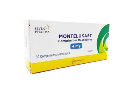 Montelukast Pediatricas 4Mg 30 Tabletas