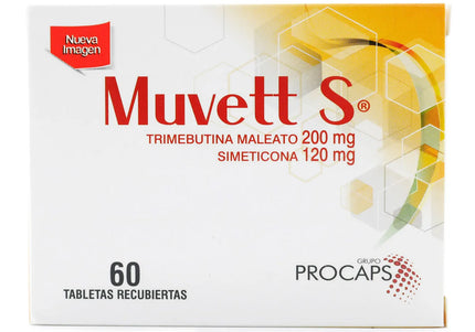 Muvett S 200/120 Mg 60 Tabletas