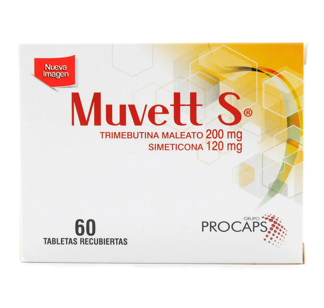 Muvett S 200/120 Mg 60 Tabletas