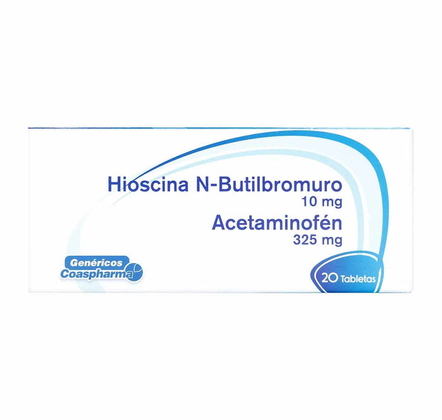 N-Butilbro Hioscina 10+325 Mg 20Tbs Coa