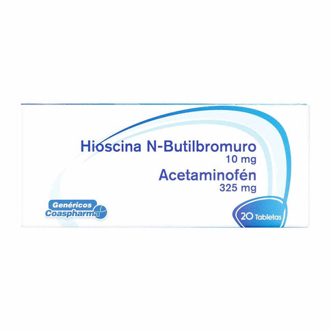 N-Butilbro Hioscina 10+325 Mg 20Tbs Coa