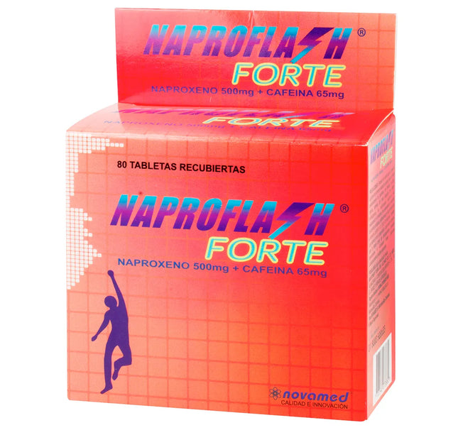 Naproflash Forte 500 Mg 80 Tbs