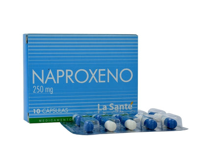 Naproxeno 250 Mg 10 Capsulas LS