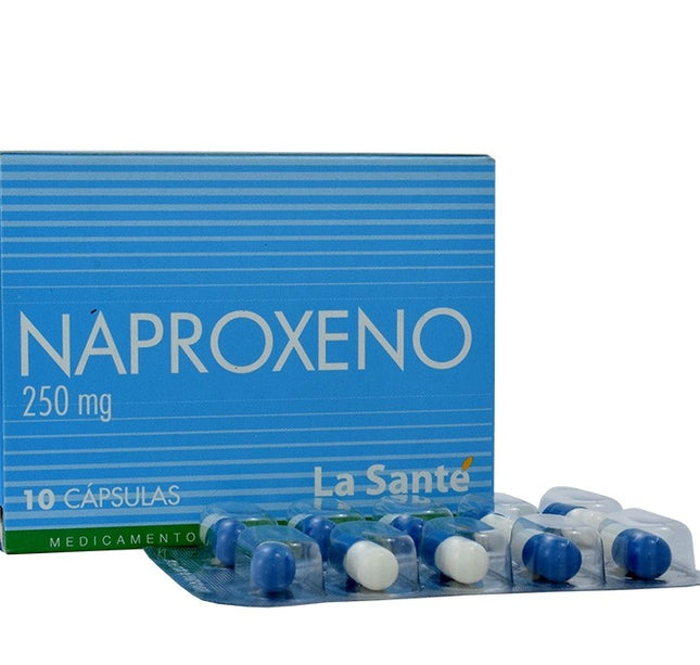 Naproxeno 250 Mg 10 Capsulas LS