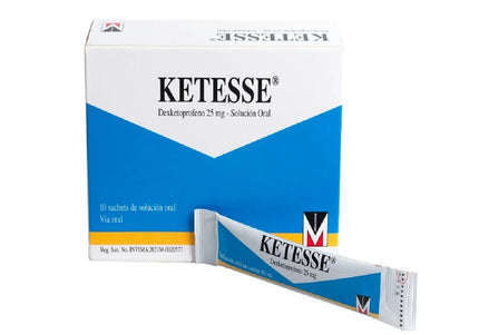Ketesse 25 Mg Solución Oral 10 Sachets 10 Ml