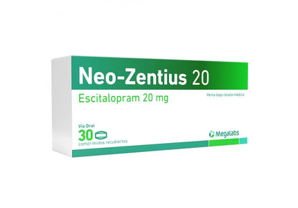 Neo Zentius 10 Mg 30 Tabletas Recubiertas