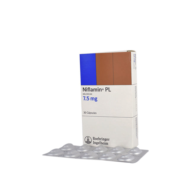 Niflamin PL 7.5 Mg 30 Capsulas