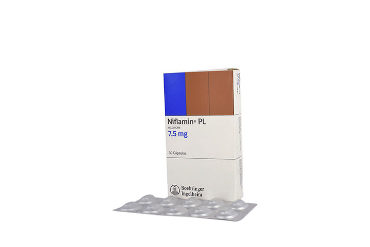 Niflamin PL 7.5 Mg 30 Capsulas