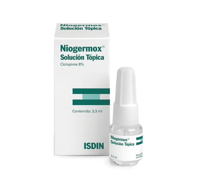 Niogermox Solución Topica 3.3 Ml