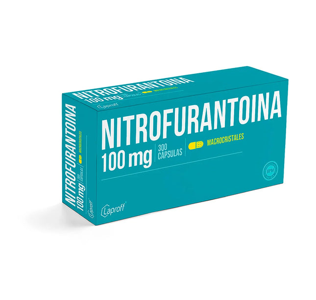 Nitrofurantoina 100 Mg 300 Capsulas