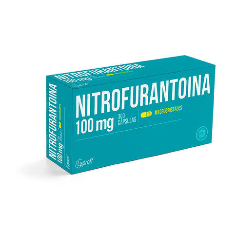 Nitrofurantoina 100 Mg 300 Capsulas