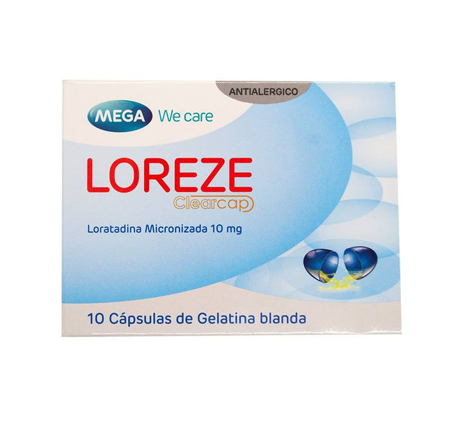 Loreze 10 Capsulas Blandas