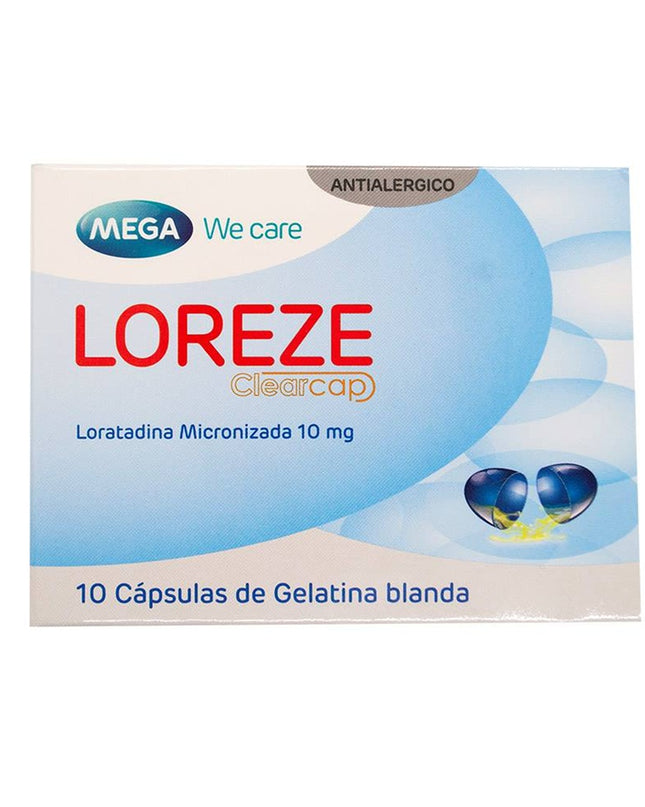 LOREZE 10 CAPS BLANDAS