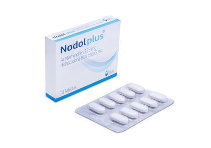 Nodol Plus 325/5 Mg 10 Tapletas