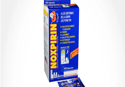 NOXPIRIN PLUS PAGUE 120 LLEVE 124 CAPS