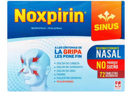 NOXPIRIN SINUS TBS PAGUE 66 LLEVE 72 TBS