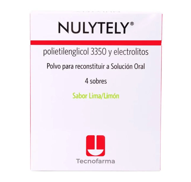 NULYTELY LIMA LIMON 4 SOBRES
