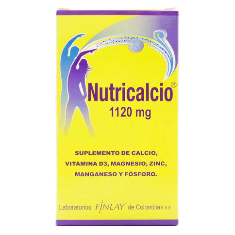 Nutricalcio 1120 Mg 30 Tabletas N