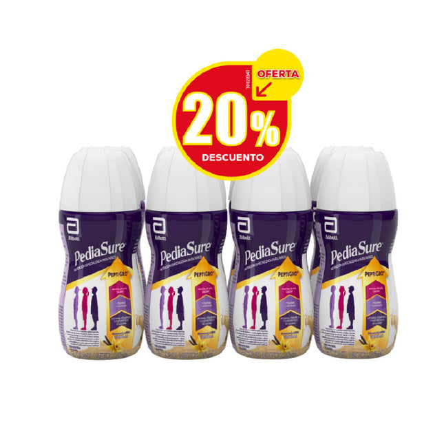 8 Pediasure Rpb Vainilla  220Ml P.E 20% Descuento