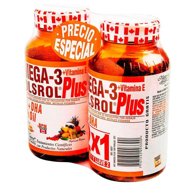 Omega 3 Plus Colsrol 100 Softgel.2X1