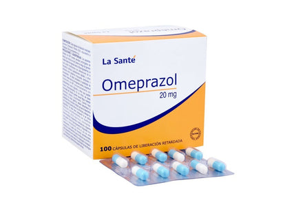 Omeprazol 20 Mg 100 Capsulas LS