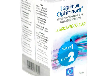 Ophthacril Gotas 15Ml Compra 1 Lleve 2