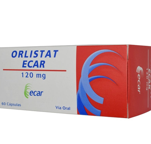 Orlistat 120 Mg 60 Capsulas Ecar