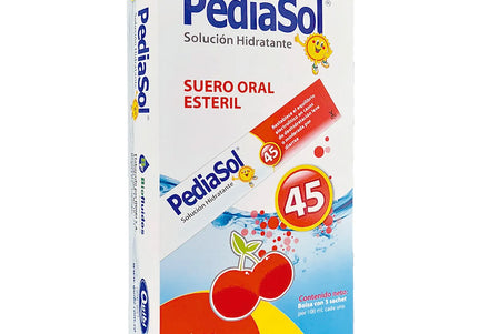Pediasol 45 Cereza 100 Ml Dis 5 Sobres