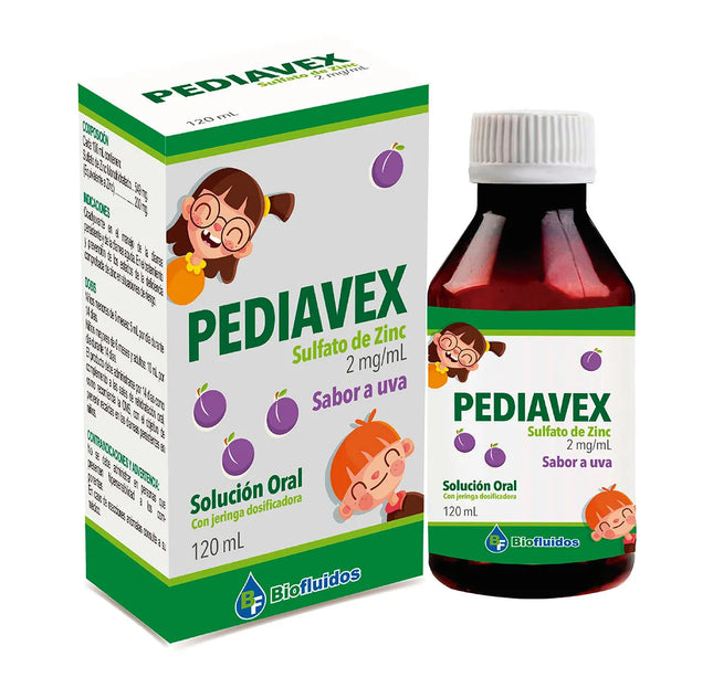 Pediavex Zinc Fco  X 120Ml