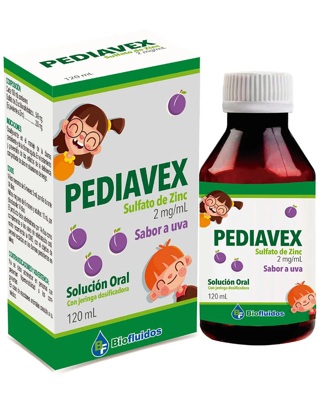 PEDIAVEX ZINC FCO x 120ml