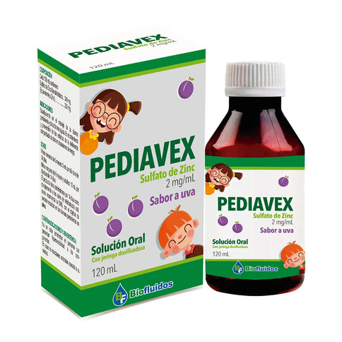 Pediavex Zinc Fco  X 120Ml