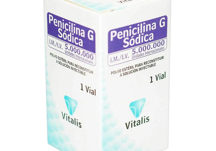 Penicilina G Sodi 5000000 U.I. 1 Ampolla Vt