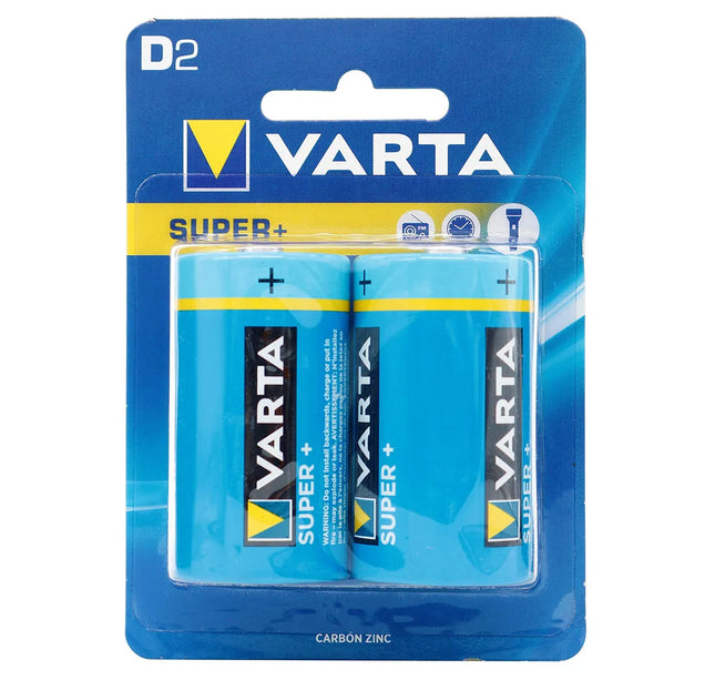 Pila Varta Super Azul Grande 2 Unidades R.1020