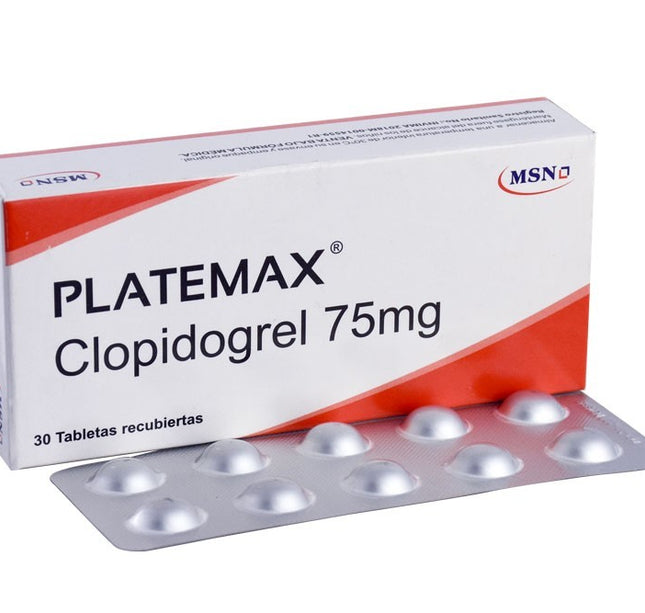 Platemax 75 Mg 30 Tabletas
