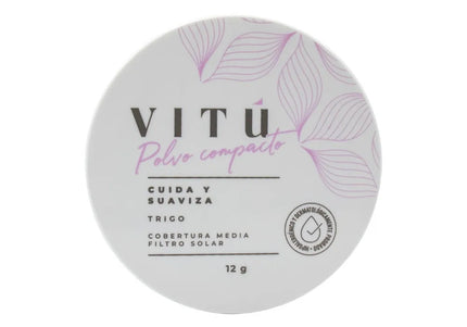 Polvo Compacto Trigo Vitu #1 Macadamia 12Grs