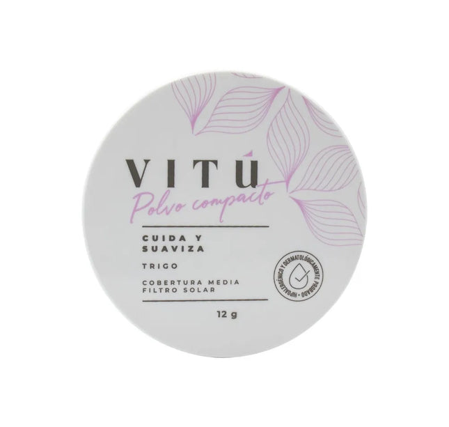 Polvo Compacto Trigo Vitu #1 Macadamia 12Grs