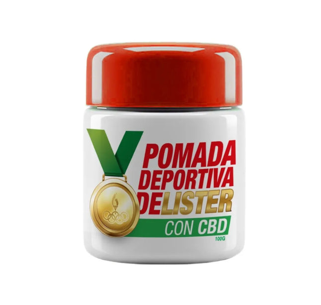 Pomada Deportiva Delister Con Cbd 100 Gr