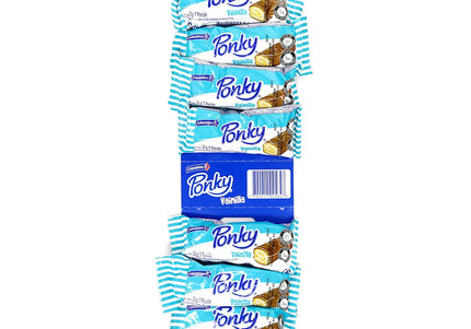 Ponky Vainilla Leche Tira 8 Und