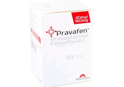 Pravafen 40/160Mg 30 Capsulas