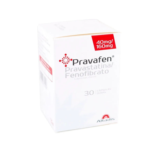 Pravafen 40/160Mg 30 Capsulas