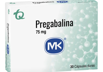 Pregabalina 75 Mg 30 Cap Mk P50018