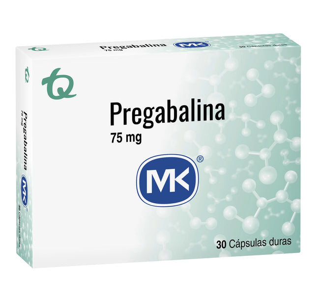 Pregabalina 75 Mg 30 Cap Mk P50018