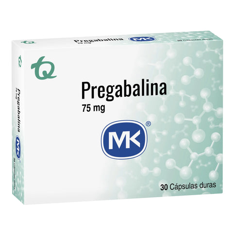 Pregabalina 75 Mg 30 Cap Mk P50018